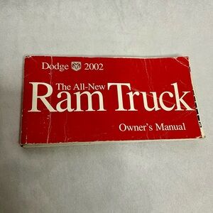 Dodge Ram 2002 Owner’s Manual